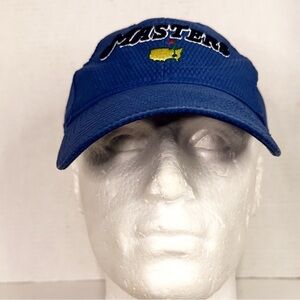 The MASTERS 2018 Map Embroidered Blue‎ Golf Hat/Cap American Needle